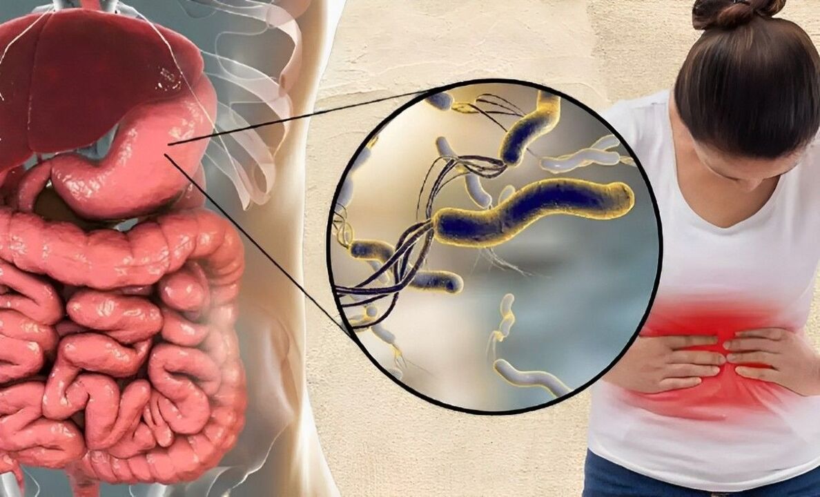 how do worms enter the body